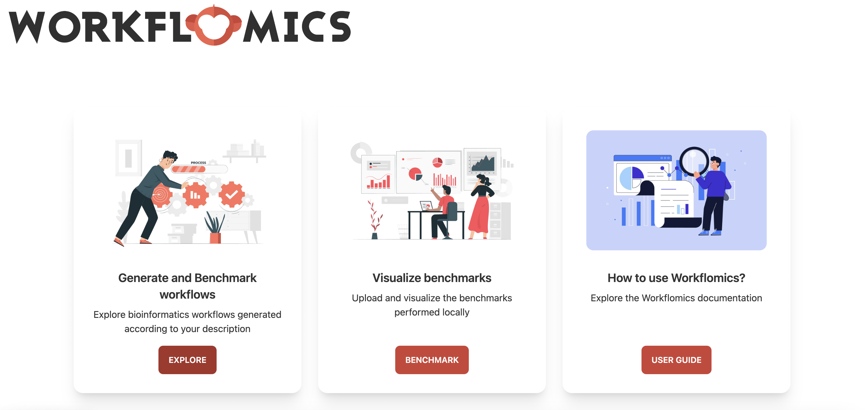Workflomics home page